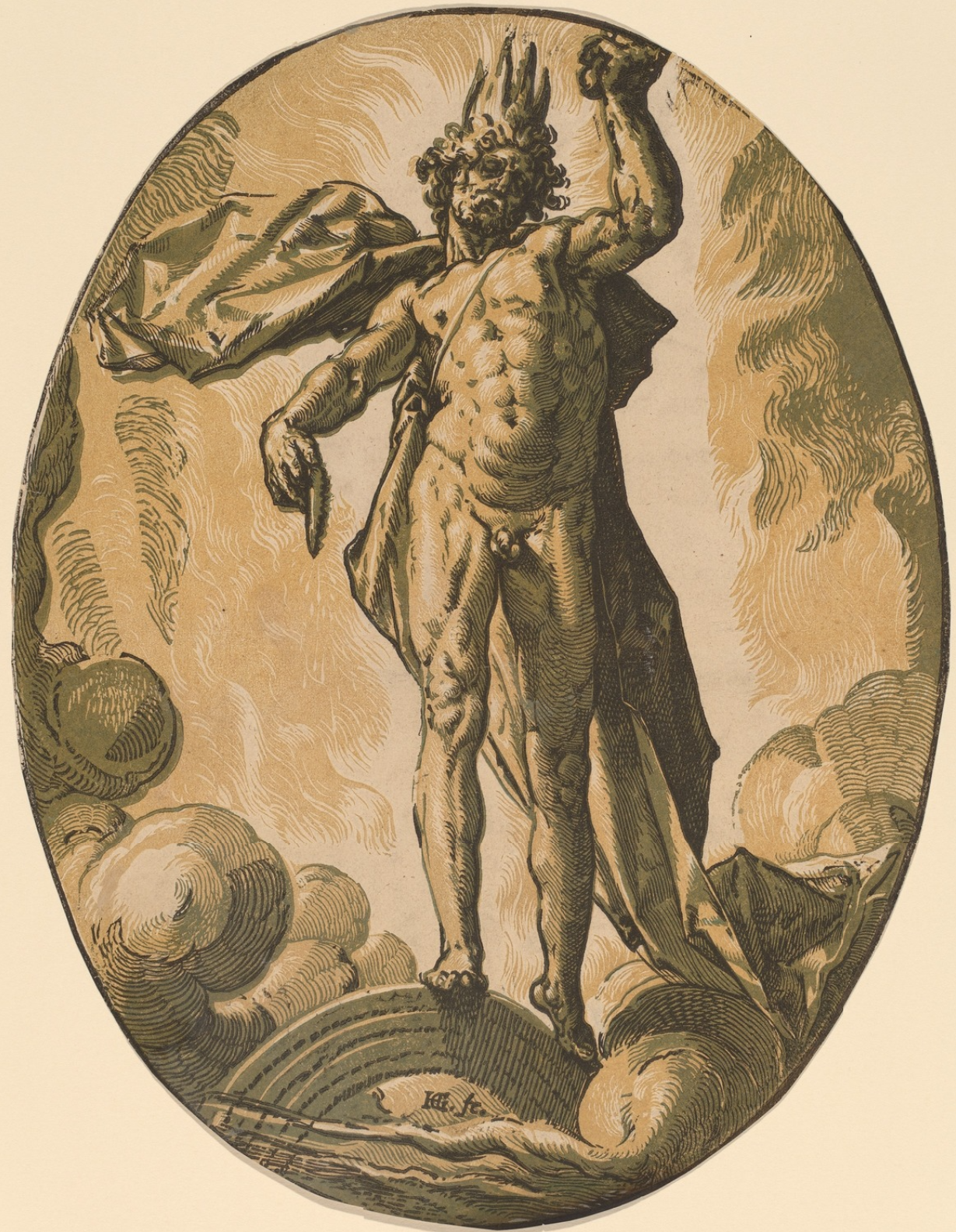 Hendrick Goltzius, Helios (1588-1589)